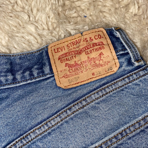 Levi’s vintage 505 high waisted Jean shorts - Picture 4 of 5
